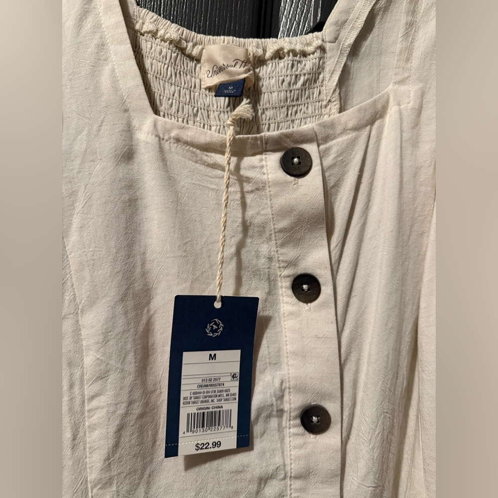 Universal Thread Cream Ruffled Blouse - Picture 2 of 2